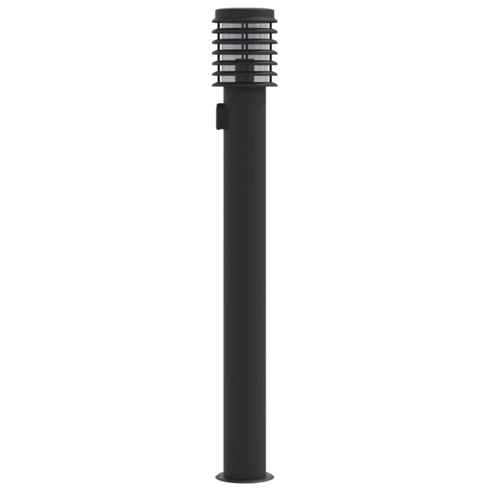 Lampă exterioară de podea cu priză, negru, 110 cm, oțel inox - WALTI WALTI