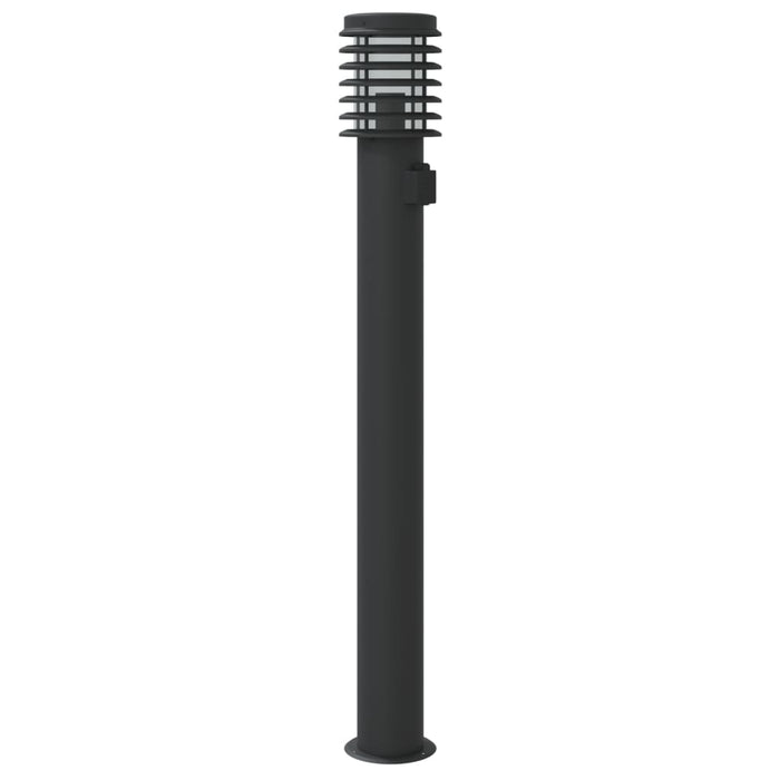 Lampă exterioară de podea cu priză, negru, 110 cm, oțel inox - WALTI WALTI