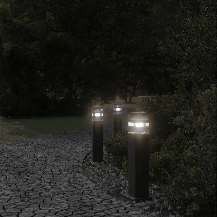 Lampă de podea de exterior, negru, 50 cm, aluminiu - WALTI WALTI
