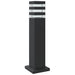 Lampă de podea de exterior, negru, 50 cm, aluminiu - WALTI WALTI
