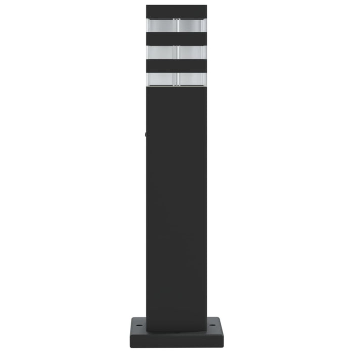 Lămpi de podea de exterior, 3 buc., negru, 50 cm, aluminiu - WALTI WALTI