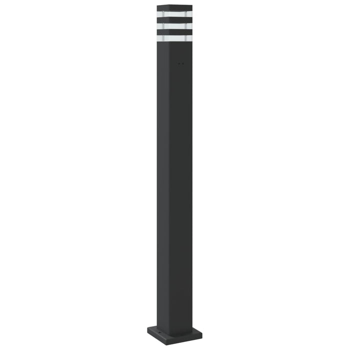 Lampă de podea de exterior, negru, 110 cm, aluminiu - WALTI WALTI