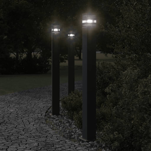 Lampă de podea de exterior, negru, 110 cm, aluminiu - WALTI WALTI