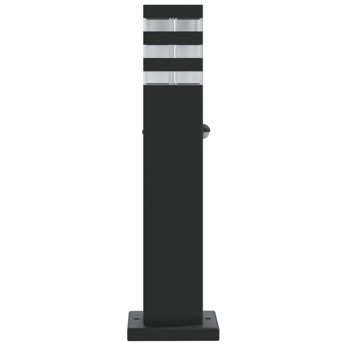 Lampă exterioară de podea cu senzor, negru, 50 cm, aluminiu - WALTI WALTI