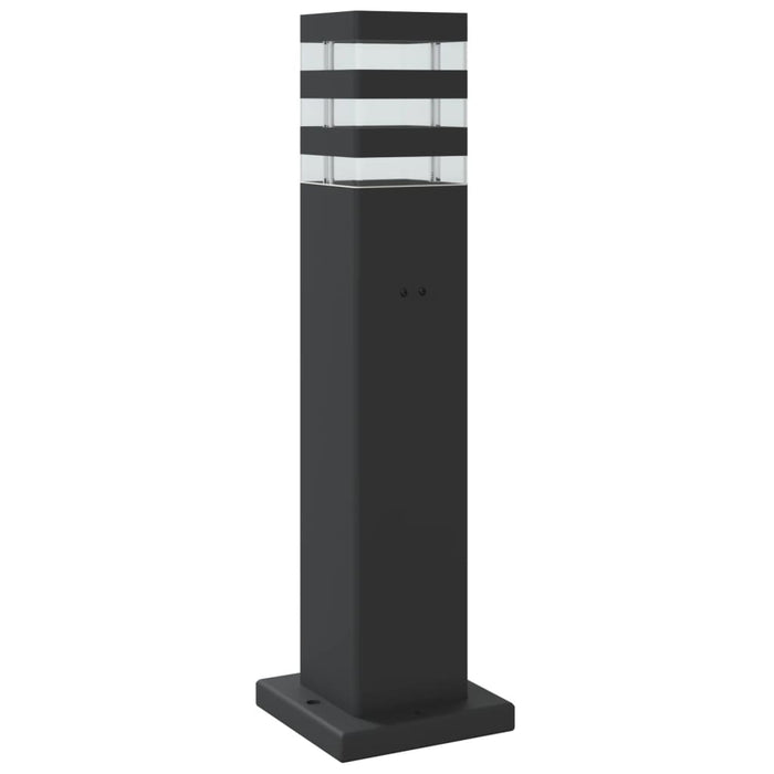 Lampă exterioară de podea cu senzor, negru, 50 cm, aluminiu - WALTI WALTI
