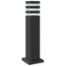 Lampă exterioară de podea cu senzor, negru, 50 cm, aluminiu - WALTI WALTI