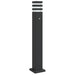 Lampă exterioară de podea cu senzor, negru, 80 cm, aluminiu - WALTI WALTI