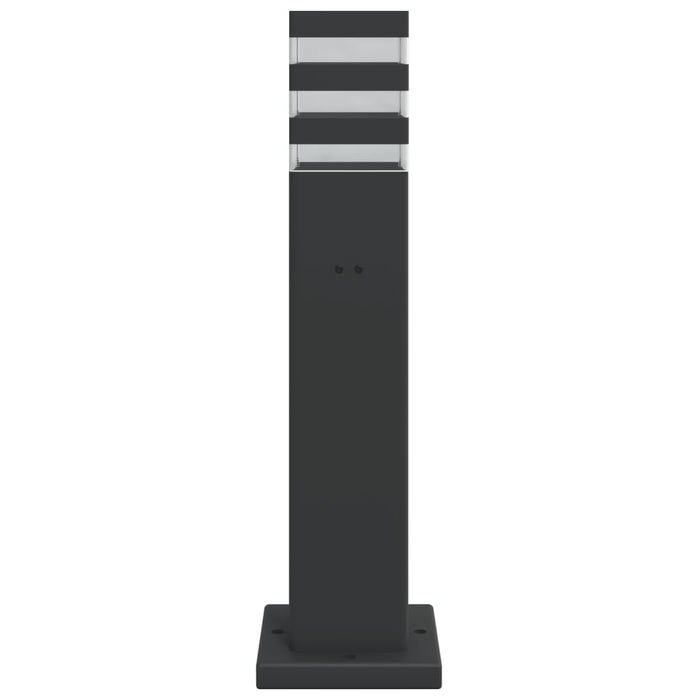 Lămpi exterioare de podea cu priză, 3 buc. negru 50 cm aluminiu - WALTI WALTI