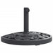 Suport umbrelă pentru stâlpi Ø38 / 48 mm, 9 kg, semi-rotunde - WALTI WALTI