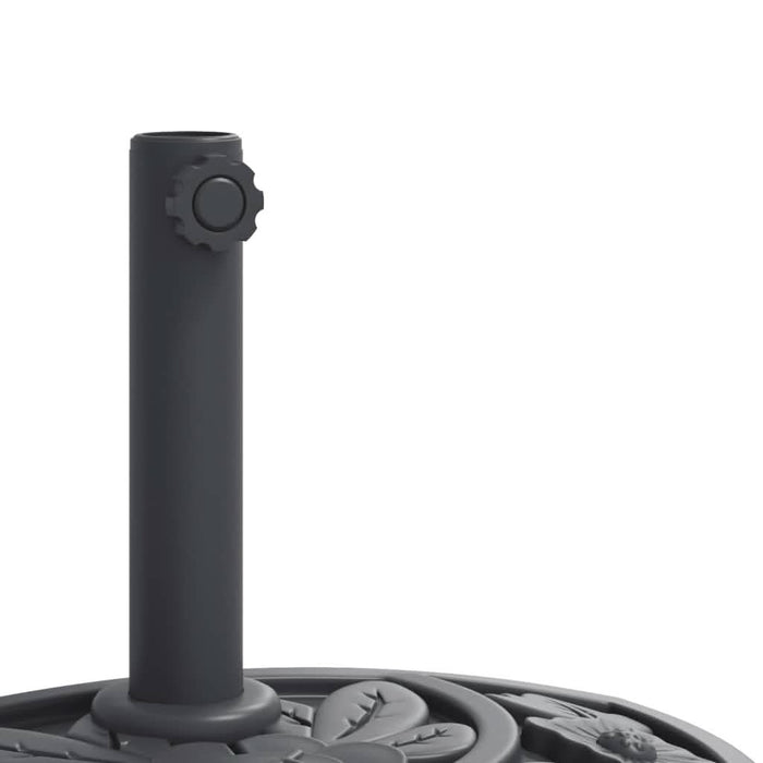 Suport umbrelă pentru stâlpi Ø38 / 48 mm, 9 kg, semi-rotunde - WALTI WALTI