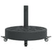 Suport umbrelă pentru stâlpi Ø38 / 48 mm, 27 kg, rotund - WALTI WALTI