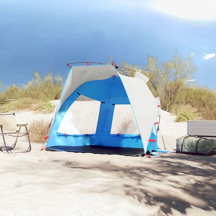 Cort camping 2 persoane albastru azur impermeabil setare rapidă - WALTI WALTI