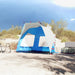 Cort camping 2 persoane albastru azur impermeabil setare rapidă - WALTI WALTI