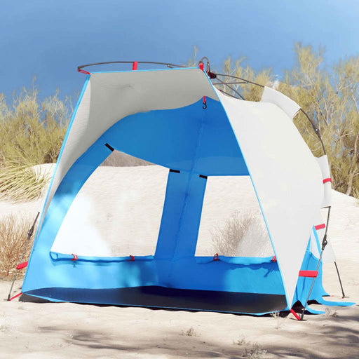 Cort camping 2 persoane albastru azur impermeabil setare rapidă - WALTI WALTI