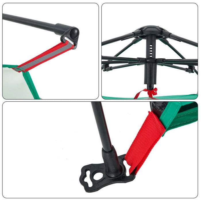 Cort camping 2 persoane verde marin impermeabil setare rapidă - WALTI WALTI