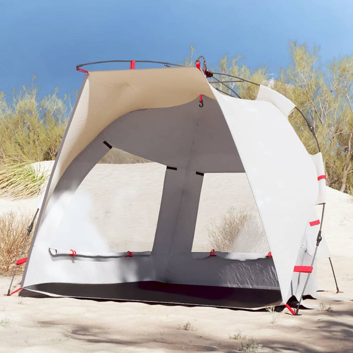 Cort camping 2 persoane gri impermeabil setare rapidă - WALTI WALTI