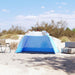 Cort camping 2 persoane albastru azur impermeabil setare rapidă - WALTI WALTI
