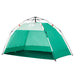 Cort camping 2 persoane verde marin impermeabil setare rapidă - WALTI WALTI