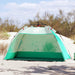 Cort camping 2 persoane verde marin impermeabil setare rapidă - WALTI WALTI