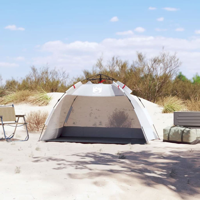 Cort camping 2 persoane gri impermeabil setare rapidă - WALTI WALTI