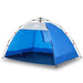 Cort camping 2 persoane albastru azur impermeabil setare rapidă - WALTI WALTI