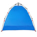 Cort camping 2 persoane albastru azur impermeabil setare rapidă - WALTI WALTI