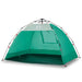 Cort camping 2 persoane verde marin impermeabil setare rapidă - WALTI WALTI