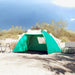 Cort camping 2 persoane verde marin impermeabil setare rapidă - WALTI WALTI
