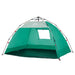Cort camping 2 persoane verde marin impermeabil setare rapidă - WALTI WALTI