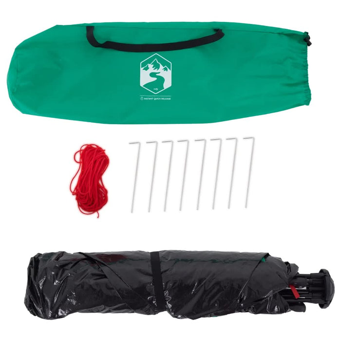 Cort camping 2 persoane verde marin impermeabil setare rapidă - WALTI WALTI