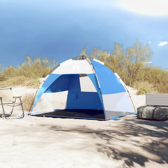 Cort camping 2 persoane albastru azur impermeabil setare rapidă - WALTI WALTI