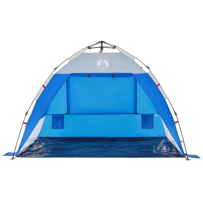 Cort camping 2 persoane albastru azur impermeabil setare rapidă - WALTI WALTI