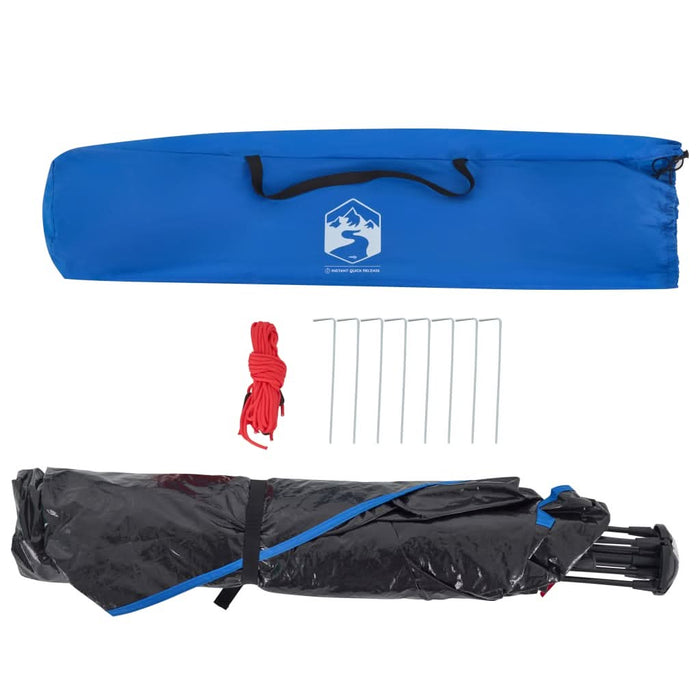 Cort camping 2 persoane albastru azur impermeabil setare rapidă - WALTI WALTI