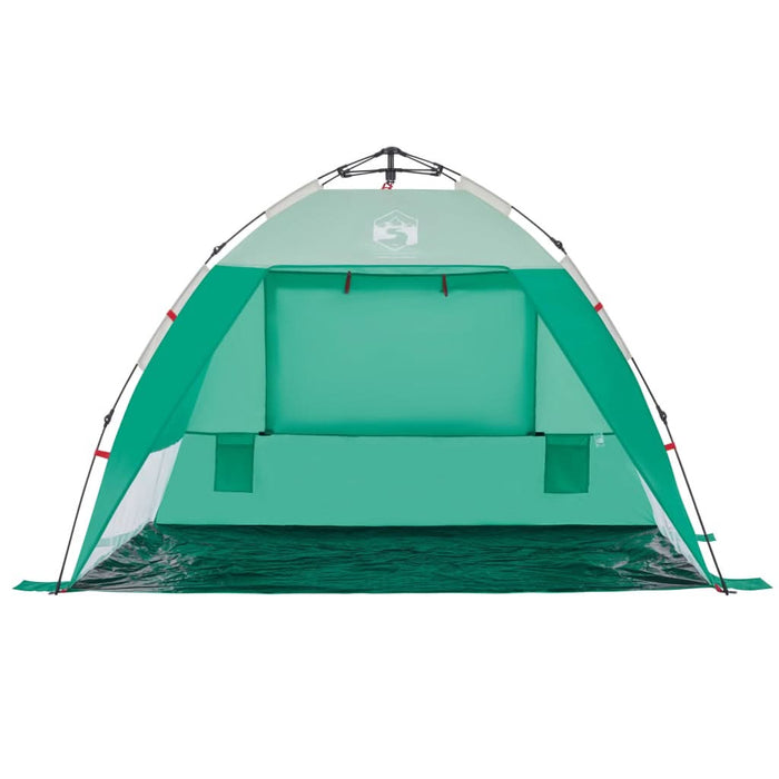 Cort camping 2 persoane verde marin impermeabil setare rapidă - WALTI WALTI