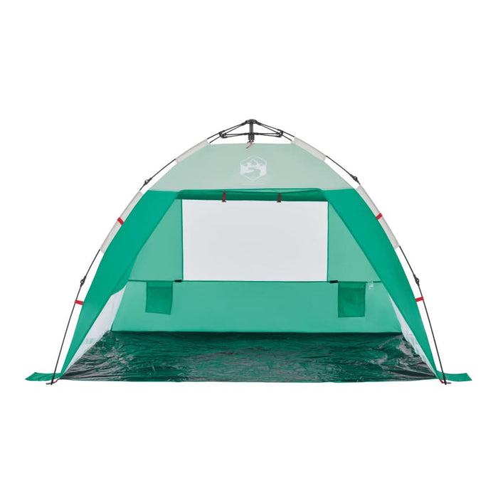 Cort camping 2 persoane verde marin impermeabil setare rapidă - WALTI WALTI