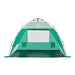 Cort camping 2 persoane verde marin impermeabil setare rapidă - WALTI WALTI