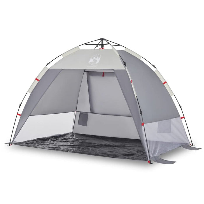 Cort camping 2 persoane gri impermeabil setare rapidă - WALTI WALTI
