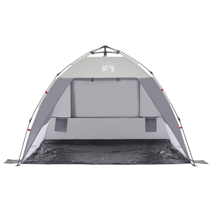 Cort camping 2 persoane gri impermeabil setare rapidă - WALTI WALTI