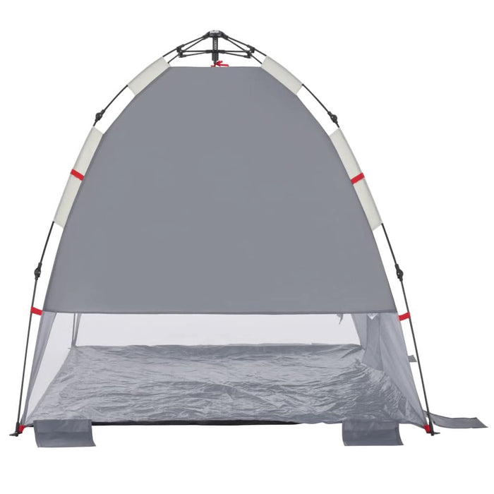 Cort camping 2 persoane gri impermeabil setare rapidă - WALTI WALTI
