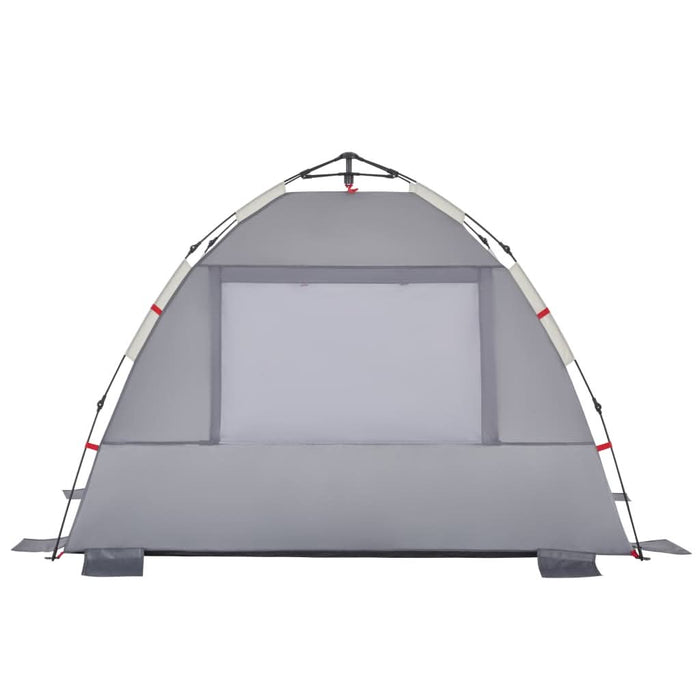Cort camping 2 persoane gri impermeabil setare rapidă - WALTI WALTI