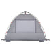 Cort camping 2 persoane gri impermeabil setare rapidă - WALTI WALTI