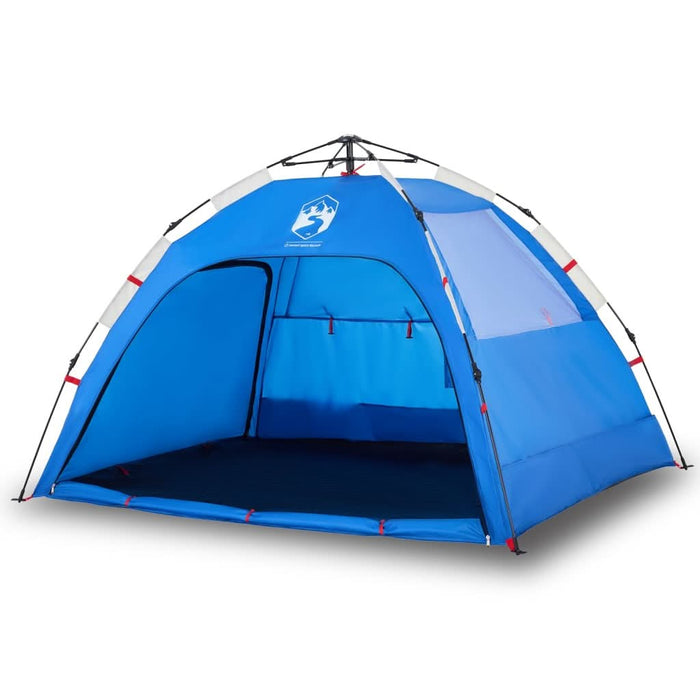 Cort camping 2 persoane albastru azur impermeabil setare rapidă - WALTI WALTI
