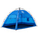 Cort camping 2 persoane albastru azur impermeabil setare rapidă - WALTI WALTI