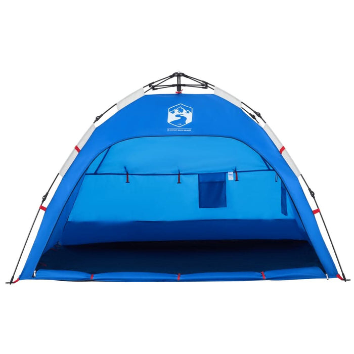 Cort camping 2 persoane albastru azur impermeabil setare rapidă - WALTI WALTI