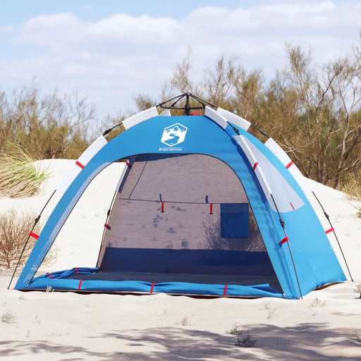 Cort camping 2 persoane albastru azur impermeabil setare rapidă - WALTI WALTI
