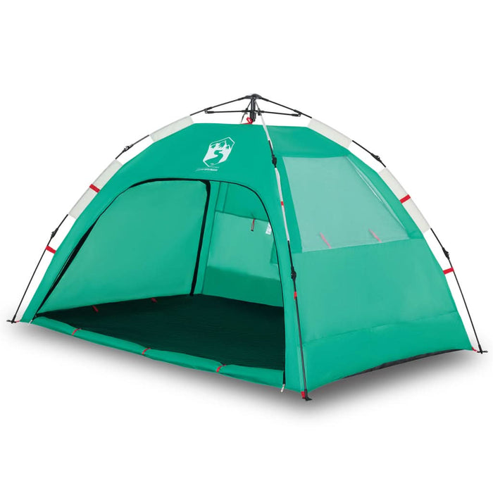 Cort camping 2 persoane verde marin impermeabil setare rapidă - WALTI WALTI