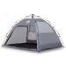 Cort camping 2 persoane gri impermeabil setare rapidă - WALTI WALTI