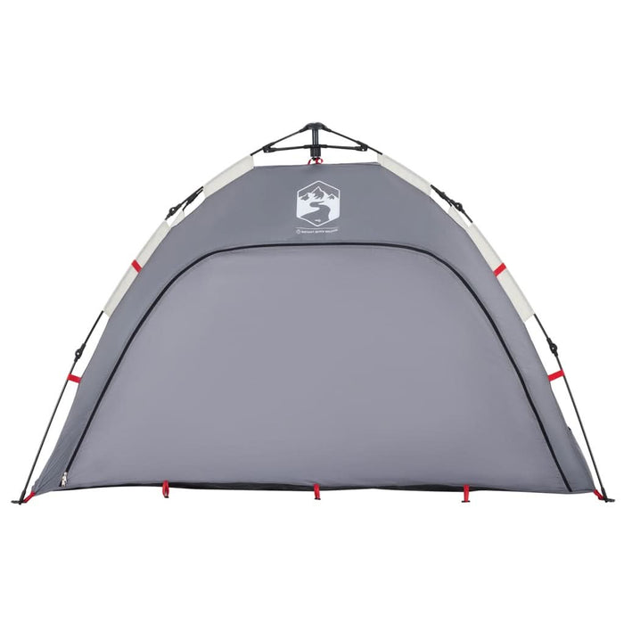 Cort camping 2 persoane gri impermeabil setare rapidă - WALTI WALTI