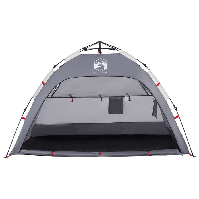 Cort camping 2 persoane gri impermeabil setare rapidă - WALTI WALTI