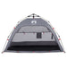 Cort camping 2 persoane gri impermeabil setare rapidă - WALTI WALTI